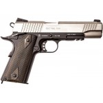 Страйкбольный пистолет Cybergun Colt 1911 Rail Gun Stainless Silver CO2 Full Metal - Blowback - 180531